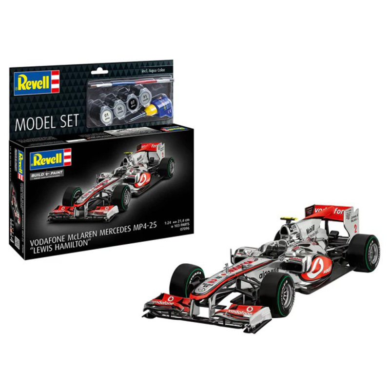 Vodafone McLaren Mercedes MPA-25 "L. HAMILTON", model set - REVELL 67096 - 1/24 Vodafone McLaren Mercedes MPA-25 "L. HAMILTON", model set - REVELL 67096 - 1/24