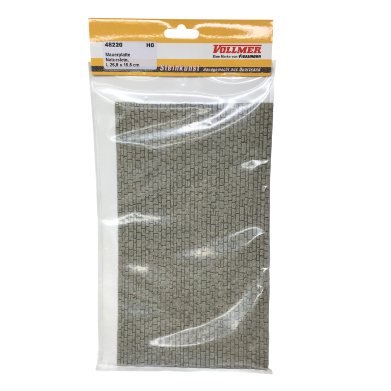 Plaque murale en pierre naturelle de Stone Art - VOLLMER 48220 - HO 1/87 Plaque murale en pierre naturelle de Stone Art - VOLLMER 48220 - HO 1/87