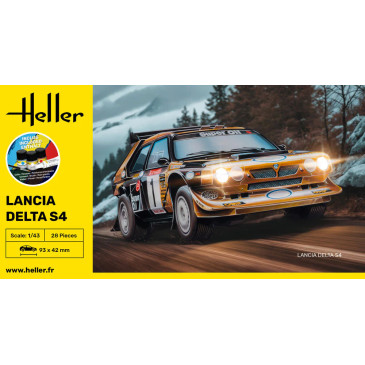 Kit de démarrage Lancia Delta S4 - HELLER 56177 - 1/43