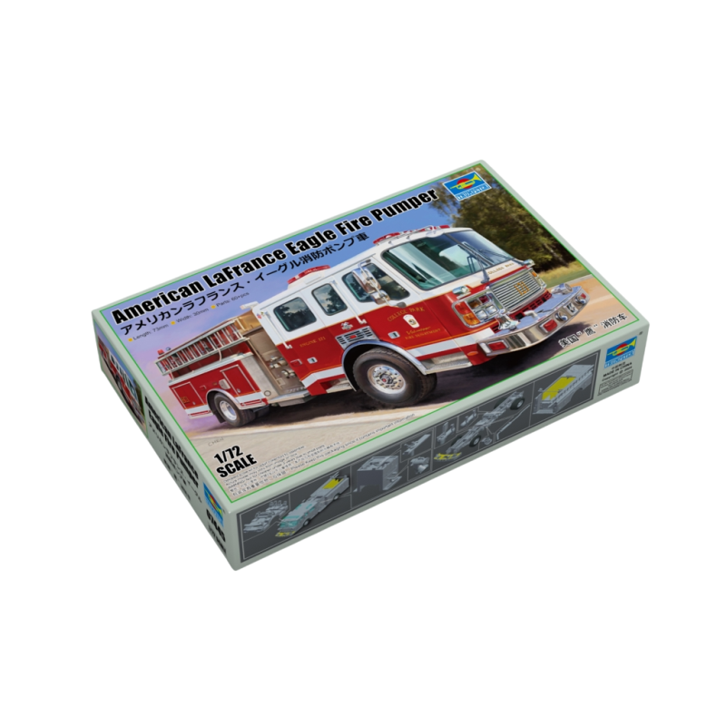 Camion de pompier , American laFrance Eagle - TRUMPETER 07445 - 1/72 Camion de pompier , American laFrance Eagle - TRUMPETER 07445 - 1/72