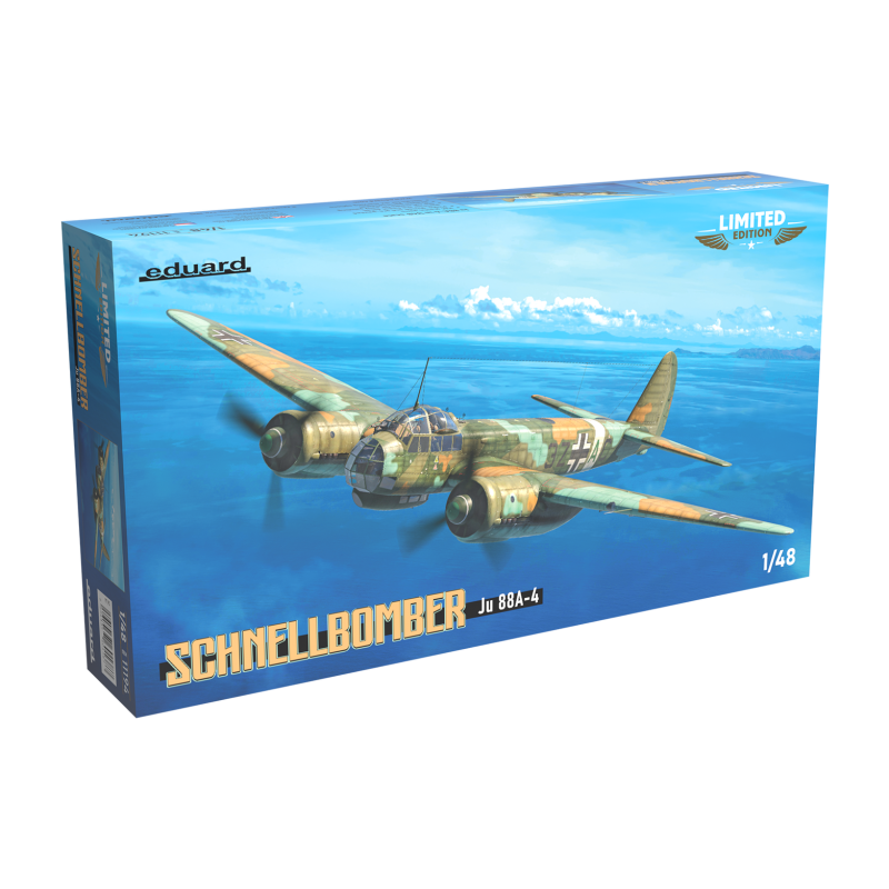 Bombardier à chenilles JU 88 A-4A, 6 versions - EDUARD 11194 - 1/48 Bombardier à chenilles JU 88 A-4A, 6 versions - EDUARD 11194 - 1/48