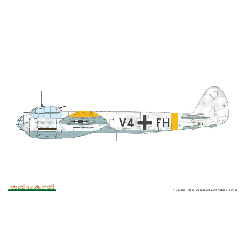 Bombardier à chenilles JU 88 A-4A, 6 versions - EDUARD 11194 - 1/48 Bombardier à chenilles JU 88 A-4A, 6 versions - EDUARD 11194 - 1/48