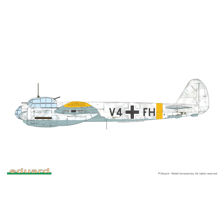Bombardier à chenilles JU 88 A-4A, 6 versions - EDUARD 11194 - 1/48 Bombardier à chenilles JU 88 A-4A, 6 versions - EDUARD 11194 - 1/48
