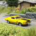 Ford Mustang Fastback, jaune et noir, 1968 - BREKINA 19611 - HO 1/87