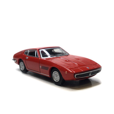 Maserati Ghibli coupé, rouge, 1969 - Minichamps 870123020 - 1/87
