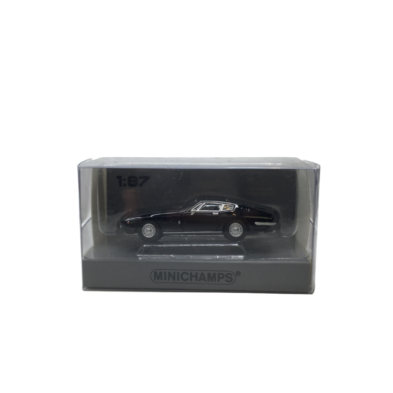 Maserati Ghibli coupé, noir, 1969 - Minichamps 870123022 - 1/87