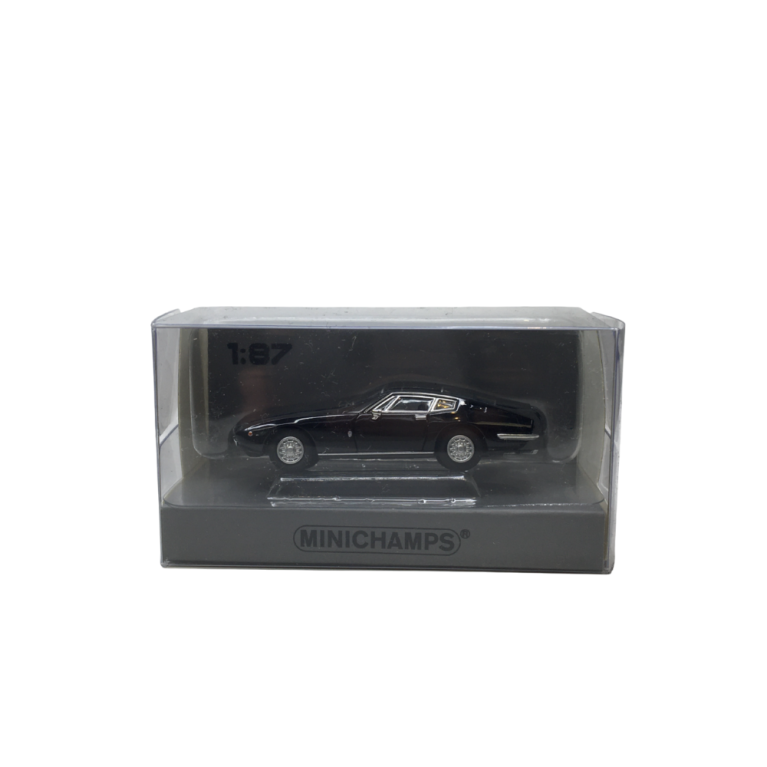 Maserati Ghibli coupé, noir, 1969 - Minichamps 870123022 - 1/87