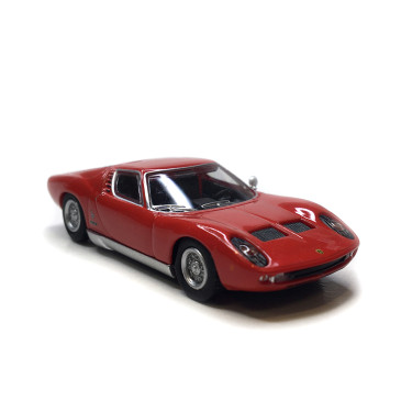 Lamborghini Miura, rouge, 1966 - Minichamps 870103020 - 1/87