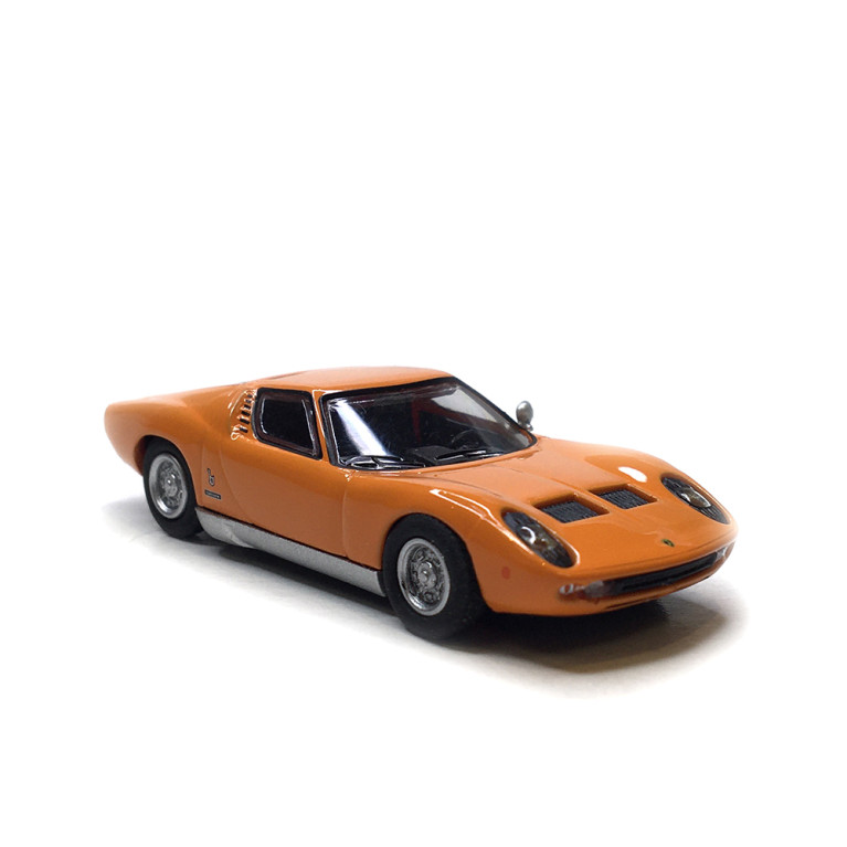 Lamborghini Miura, orange, 1966 - Minichamps 870103021 - 1/87