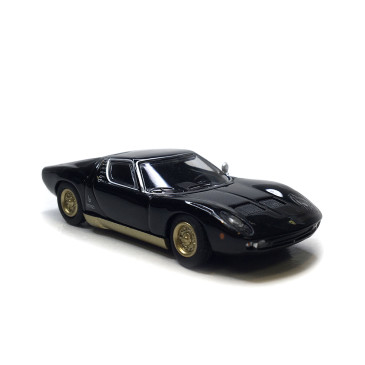 Lamborghini Miura, noir, 1966 - Minichamps 870103024 - 1/87
