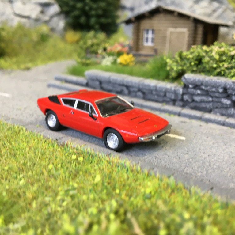 Lamborghini Urraco, rouge, 1974 - Minichamps 870103321 - 1/87