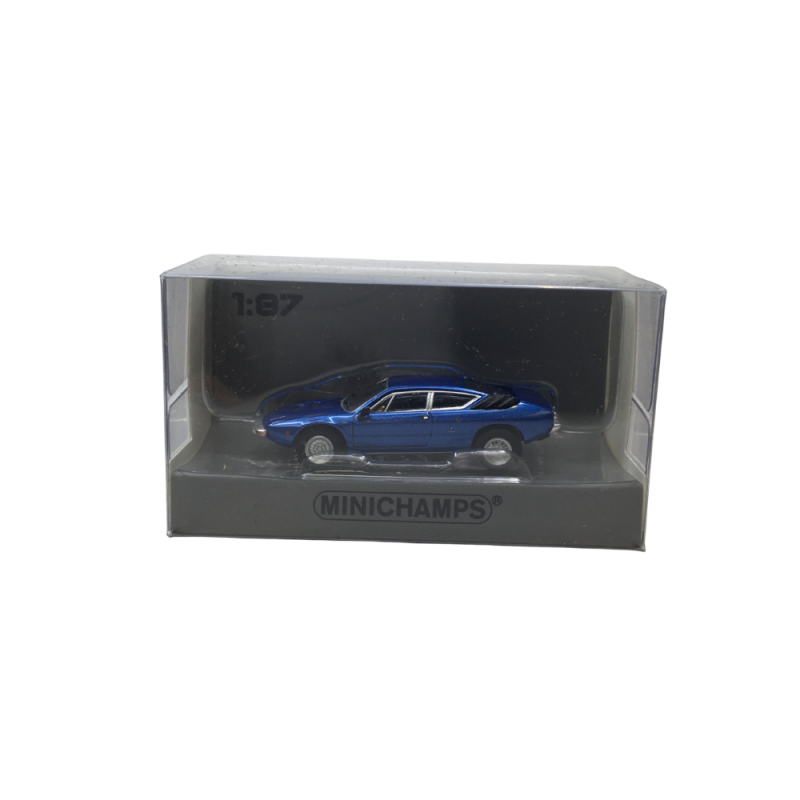 Lamborghini Urraco, bleu métallisé, 1974 - Minichamps 870103324 - 1/87