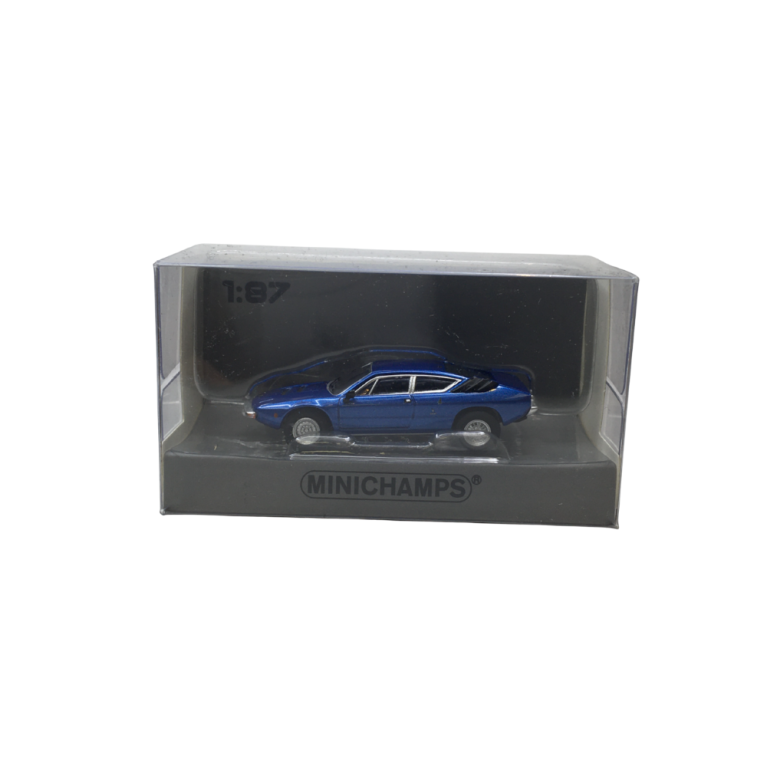 Lamborghini Urraco, bleu métallisé, 1974 - Minichamps 870103324 - 1/87