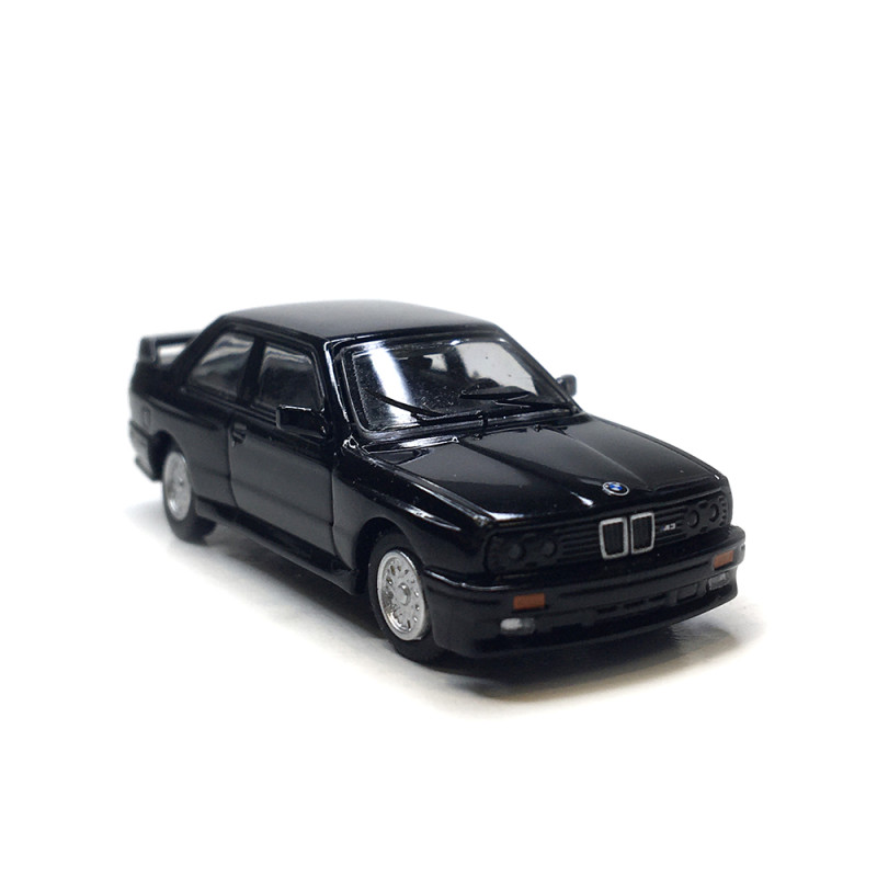 BMW M3 E30, noir, 1986 - Minichamps 870020220 - 1/87
