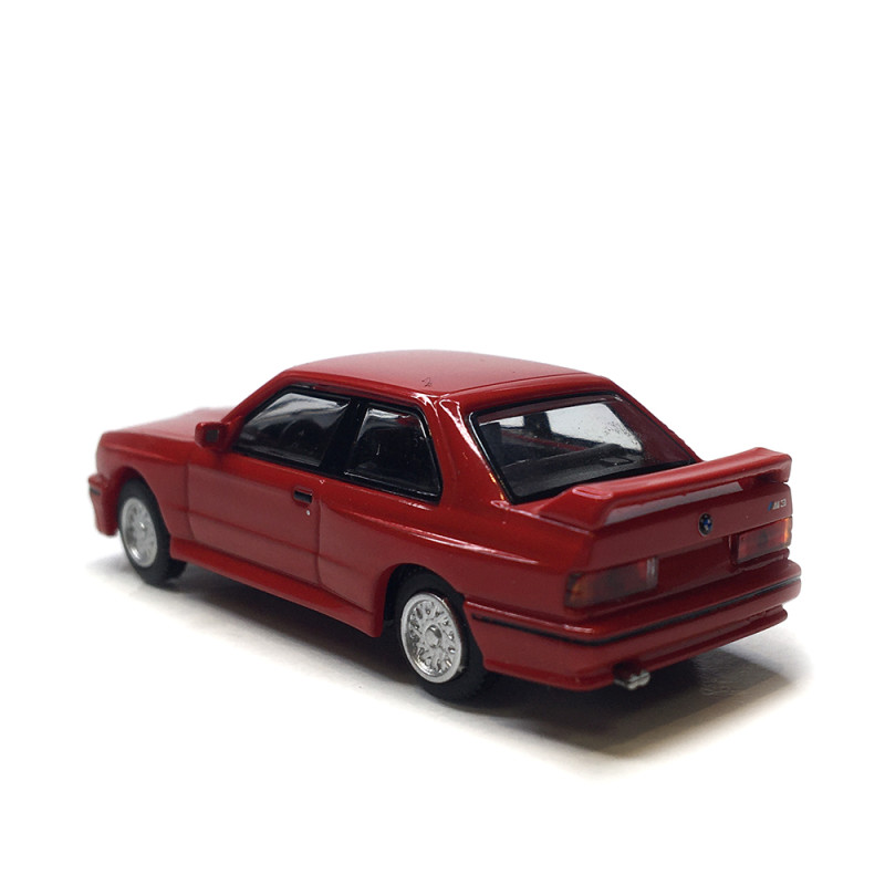 BMW M3 E30, rouge, 1986 - Minichamps 870020222 - 1/87