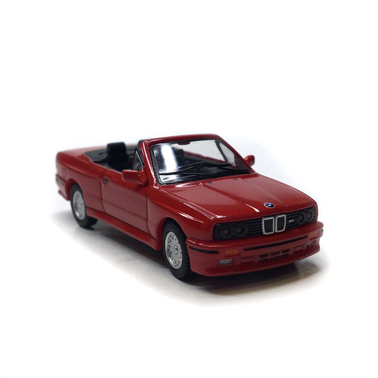 BMW M3 E30, cabriolet, rouge, 1988 - Minichamps 870020230 - 1/87