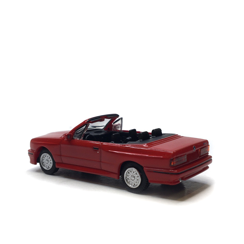 BMW M3 E30, cabriolet, rouge, 1988 - Minichamps 870020230 - 1/87