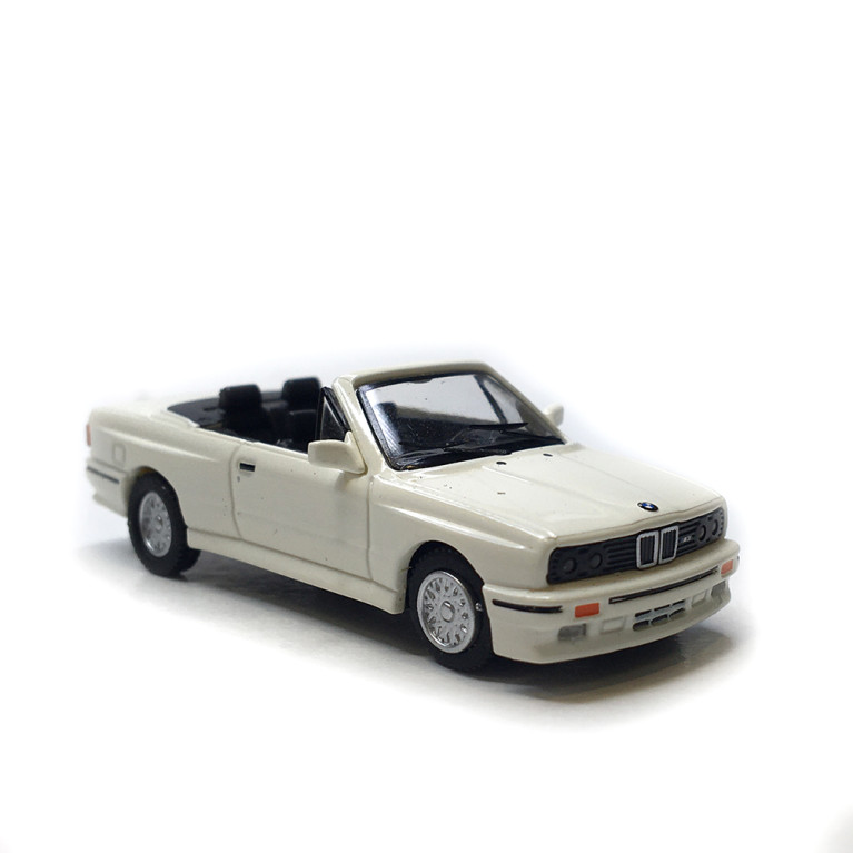 BMW M3 E30, cabriolet, blanc, 1988 - Minichamps 870020231 - 1/87