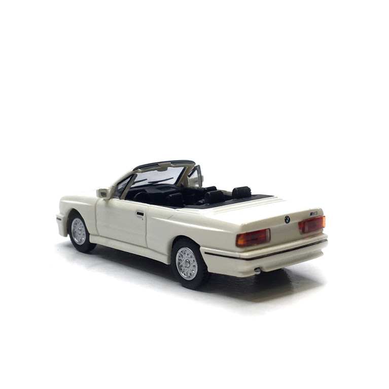 BMW M3 E30, cabriolet, blanc, 1988 - Minichamps 870020231 - 1/87