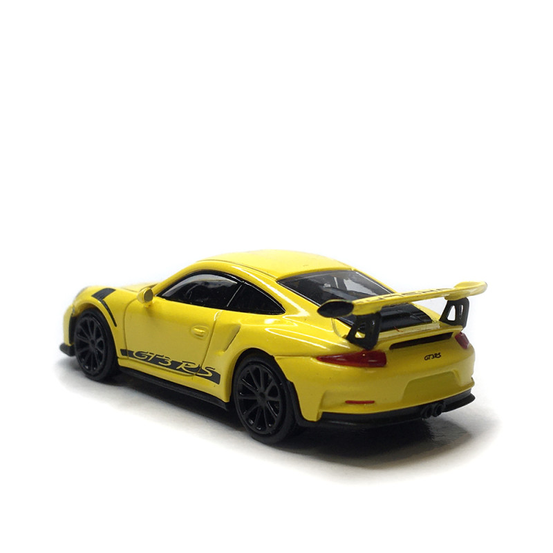 Porsche 911 GT3RS, jaune, 2015 - Minichamps 870063225 - 1/87 Porsche 911 GT3RS, jaune, 2015 - Minichamps 870063225 - 1/87
