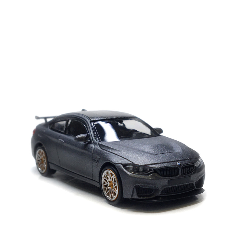 BMW M4 GTS, Gris Mat métallisé, 2016 - MINICHAMPS 870 027100 - HO 1/87