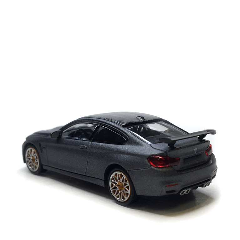 BMW M4 GTS, Gris Mat métallisé, 2016 - MINICHAMPS 870 027100 - HO 1/87
