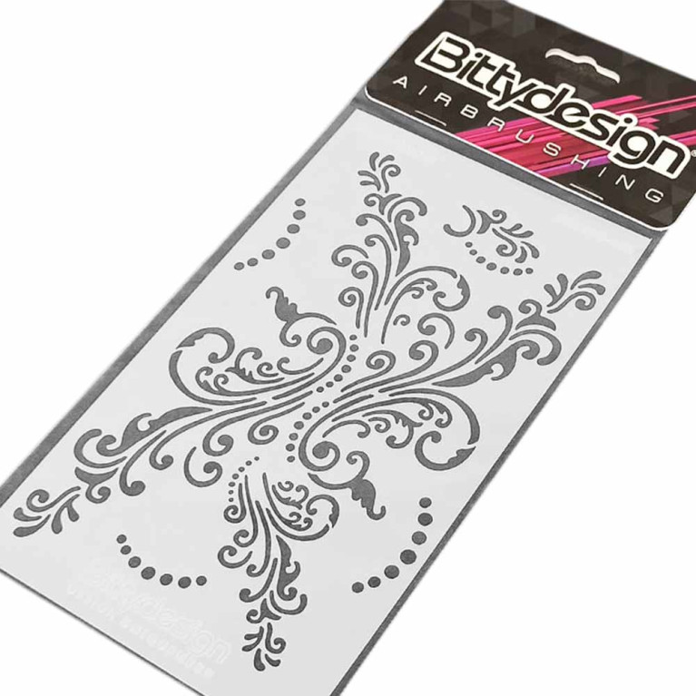 Pochoir "Floreal" - BITTYDESIGN BDSTC-020