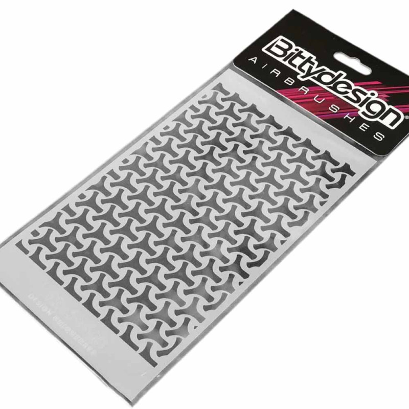 Pochoir "Ipnotic V5" - BITTYDESIGN BDSTC-014