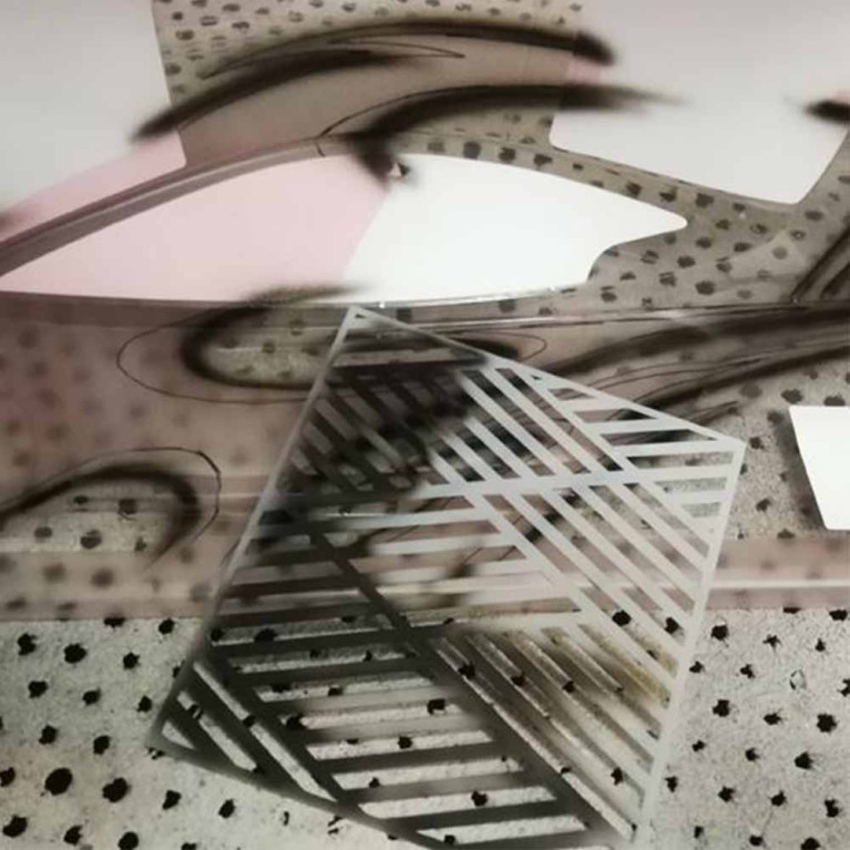 Pochoir "Ipnotic V3" - BITTYDESIGN BDSTC-007