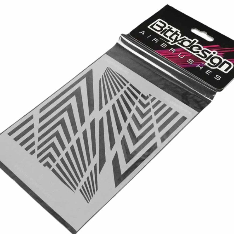 Pochoir "Ipnotic V2" - BITTYDESIGN BDSTC-006