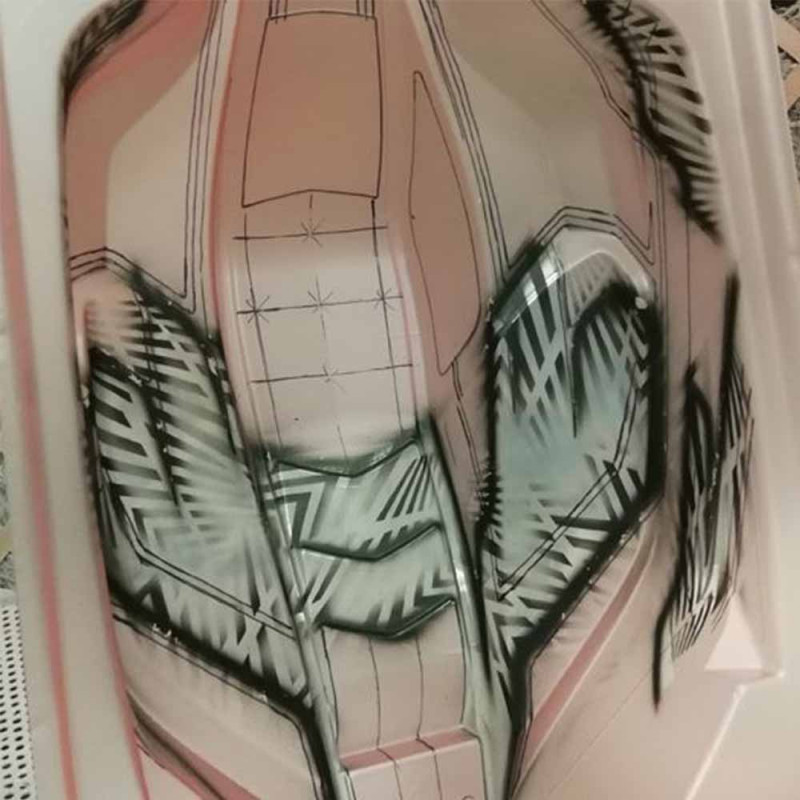 Pochoir "Ipnotic V2" - BITTYDESIGN BDSTC-006