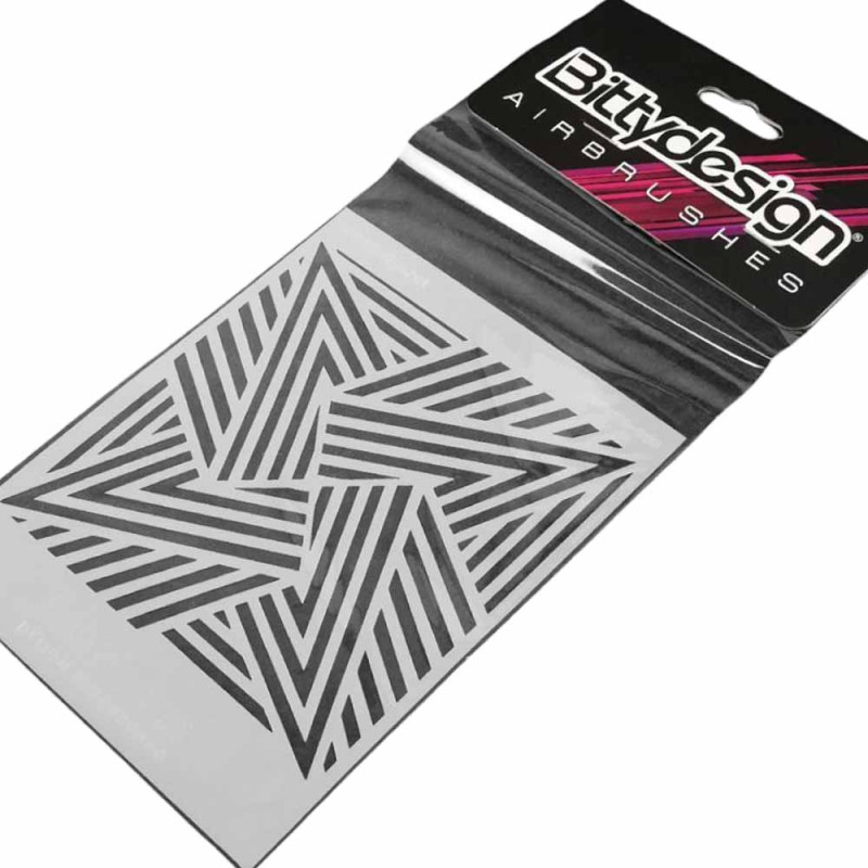 Pochoir "Ipnotic V1" - BITTYDESIGN BDSTC-005