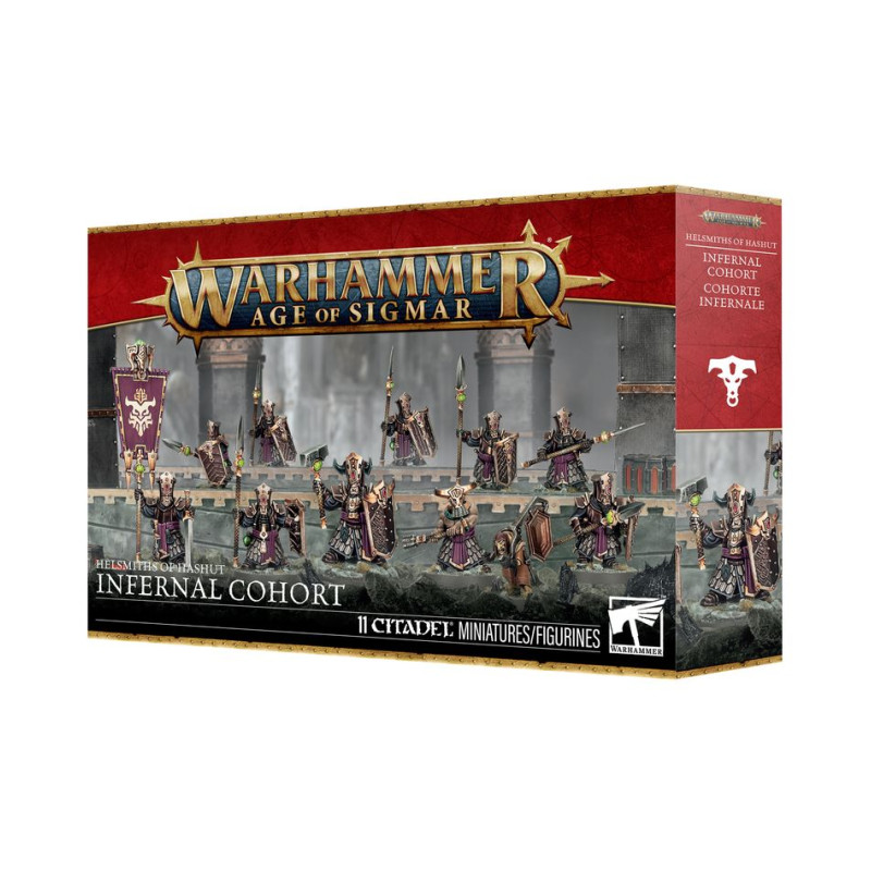 Warhammer Age of Sigmar,  Forgeruines de Hashut, Cohorte infernale - WARHAMMER 82-12