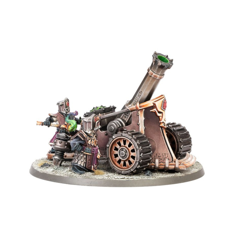 Warhammer Age of Sigmar,  Forgeruines de Hashut, Lance-fusées Hurlemort/Bombarde de Tourment - WARHAMMER 82-07