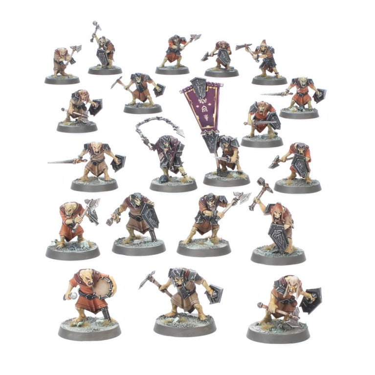 Warhammer Age of Sigmar,  Forgeruines de Hashut, Vandales Hobgrots - WARHAMMER 82-09