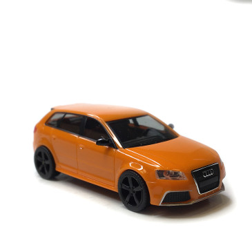 Audi RS3 Sportback, orange, 2012 - HERPA 024877-005  - HO 1/87
