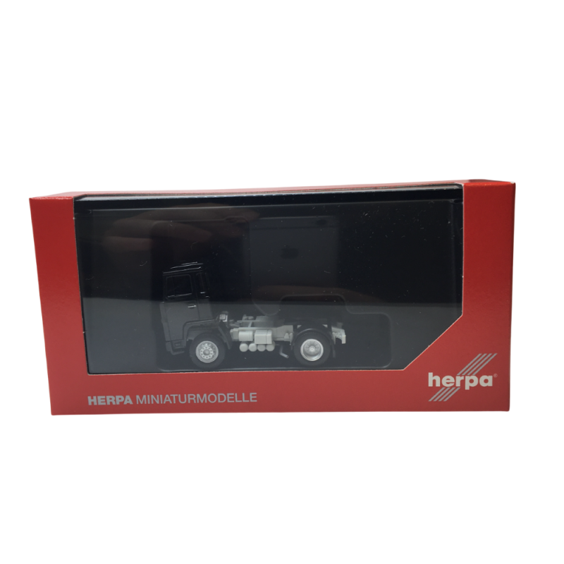 Tracteur Scania 111 2 essieux, noir, 1974 - HERPA 318976-002 - HO 1/87