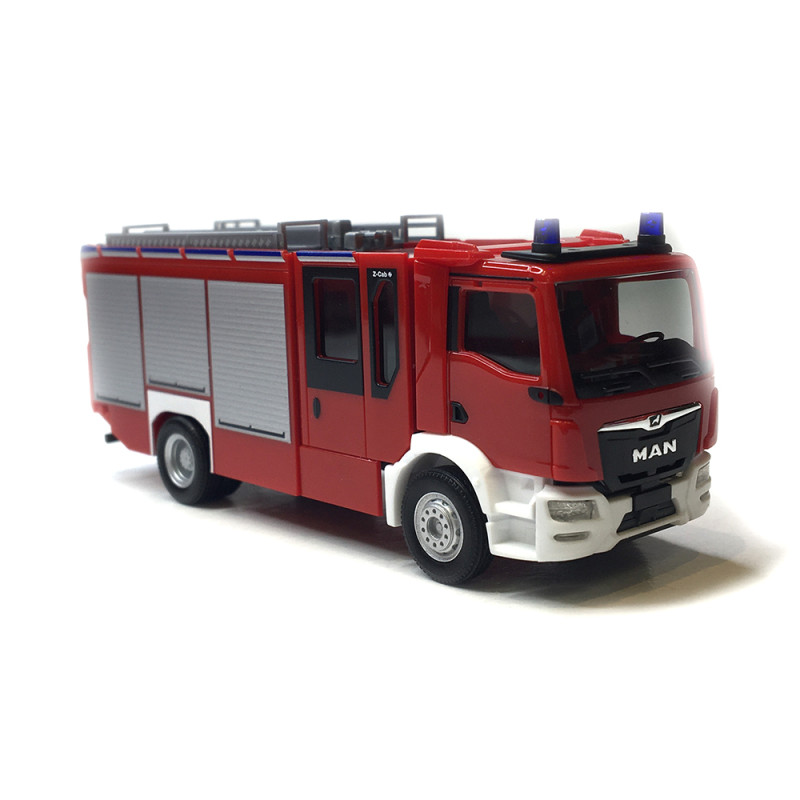MAN TGM CC Z-Cab, Pompiers - HERPA 098601 - HO 1/87 MAN TGM CC Z-Cab, Pompiers - HERPA 098601 - HO 1/87