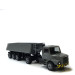Semi-remorque benne Scania Hauber, gris - HERPA 319713 - HO 1/87 Semi-remorque benne Scania Hauber, gris - HERPA 319713 - HO 1/87