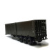 Remorque porte-conteneurs 3 essieux avec 2x20 pieds, Bundeswehr - HERPA 747240 - HO 1/87
