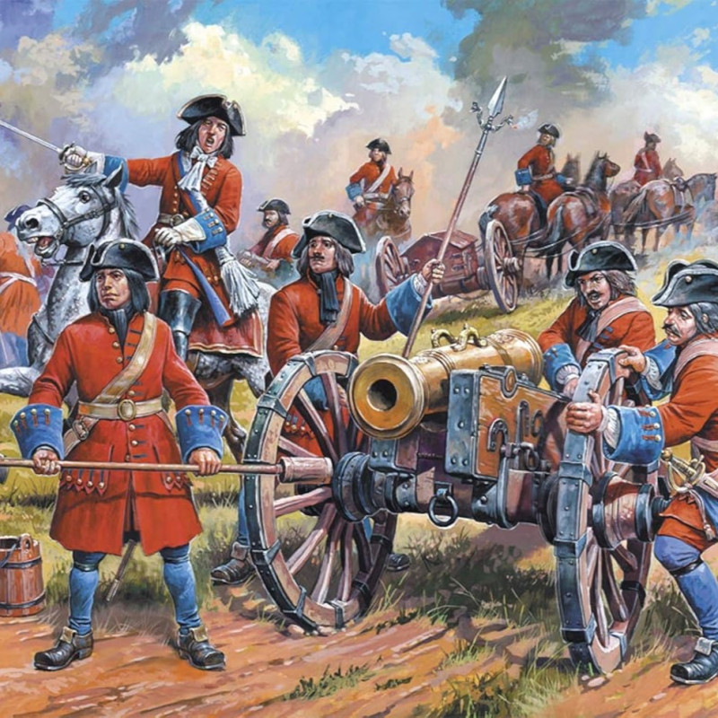 Artillerie Russe de Pierre le Grand, XVII-XVIII A.D. - ZVEZDA 8058 - 1/72