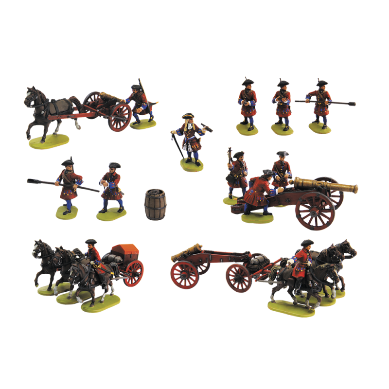 Artillerie Russe de Pierre le Grand, XVII-XVIII A.D. - ZVEZDA 8058 - 1/72
