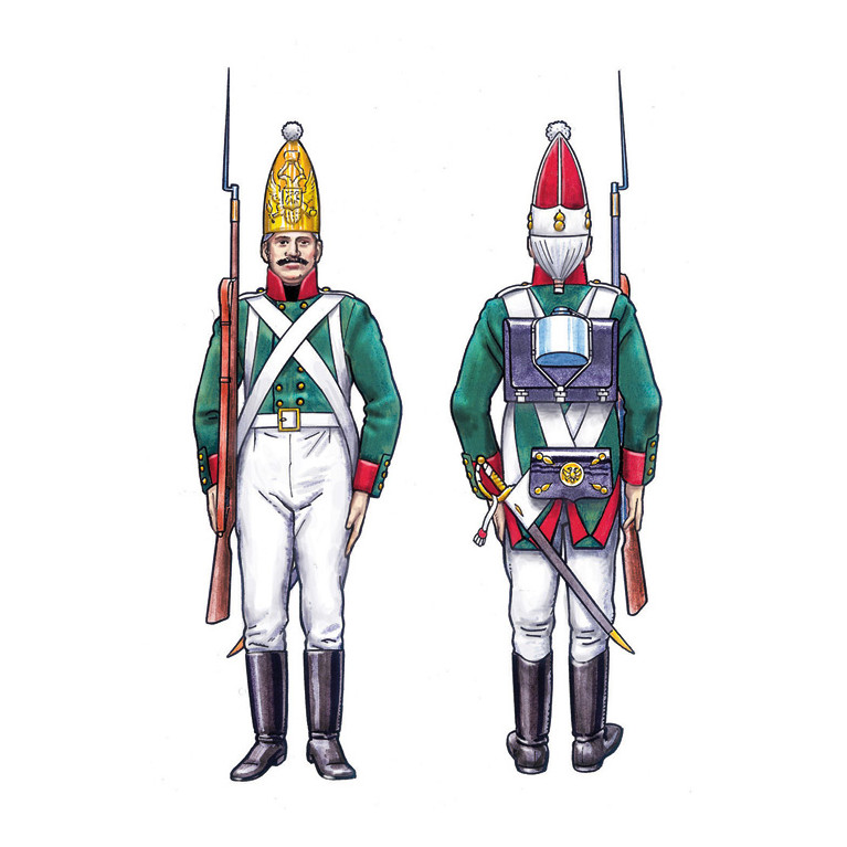 Grenadiers Russes, Guerres Napoléoniennes - ITALERI 6006 - 1/72