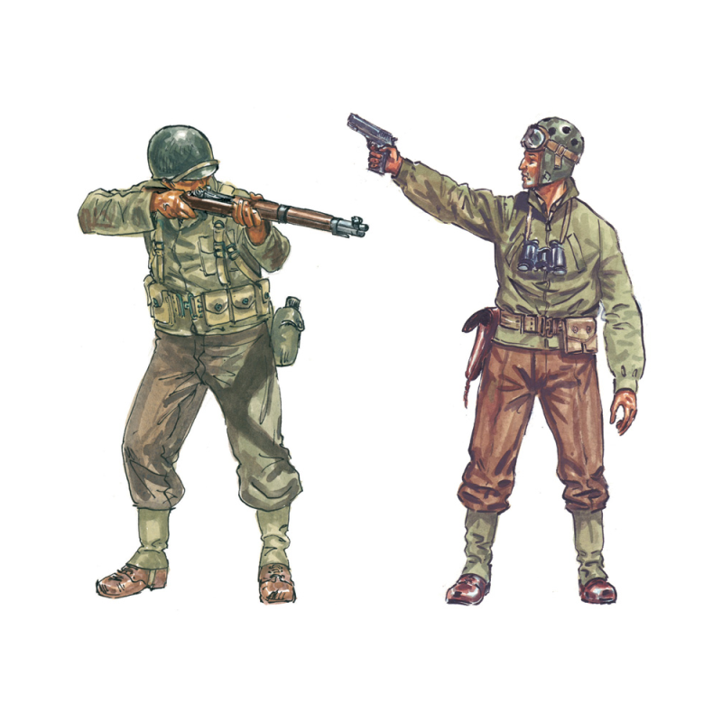 Infanterie Américaine - ITALERI 6120 - 1/72