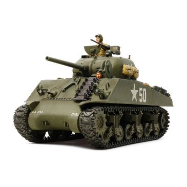 Char moyen américain, M4A3 Sherman, moteur unique - TAMIYA 30056 - 1/35