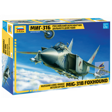 Intercepteur russe à longue porté, MIG-31B Foxhound - ZVEZDA 7244 - 1/72