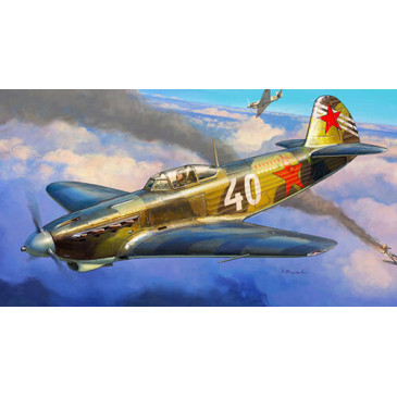 Chasseur soviétique Yak-7B, late version - ZVEZDA 4837 - 1/48