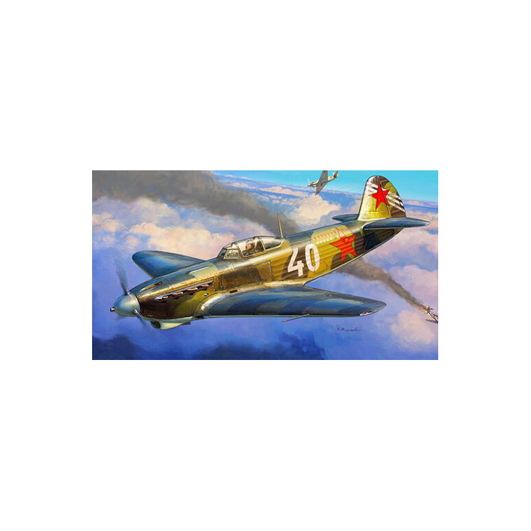 Chasseur soviétique Yak-7B, late version - ZVEZDA 4837 - 1/48