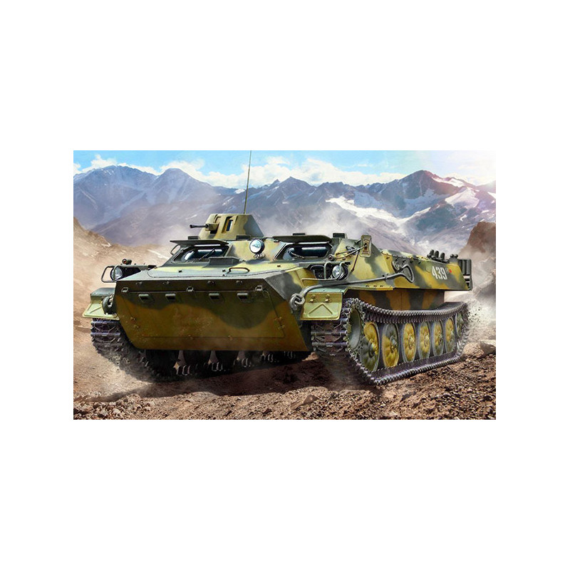 Véhicule blindé de transport de troupes amphibie, MTLB - ZVEZDA 3652 - 1/35