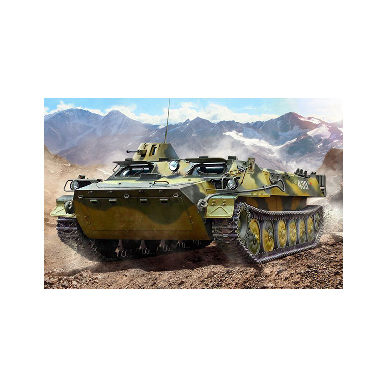 Véhicule blindé de transport de troupes amphibie, MTLB - ZVEZDA 3652 - 1/35